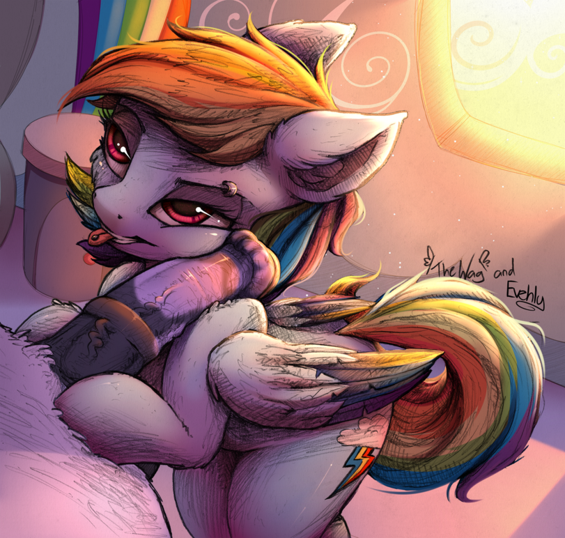 Mlp porn r34 Rainbow Dash mane 6 my little pony