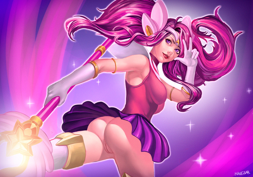 Lux League of Legends Mavezar artist LoL porn