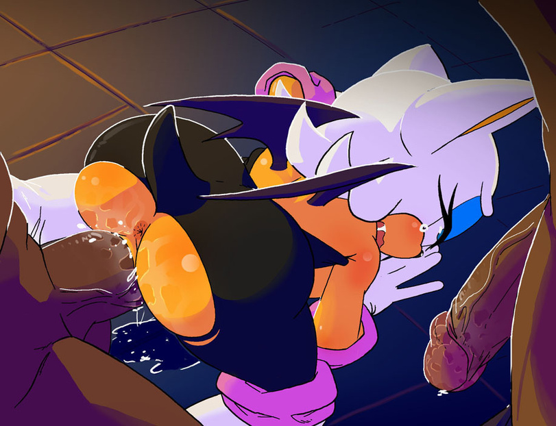 Sonic porn r34 Rouge the bat Sonic HecticArts