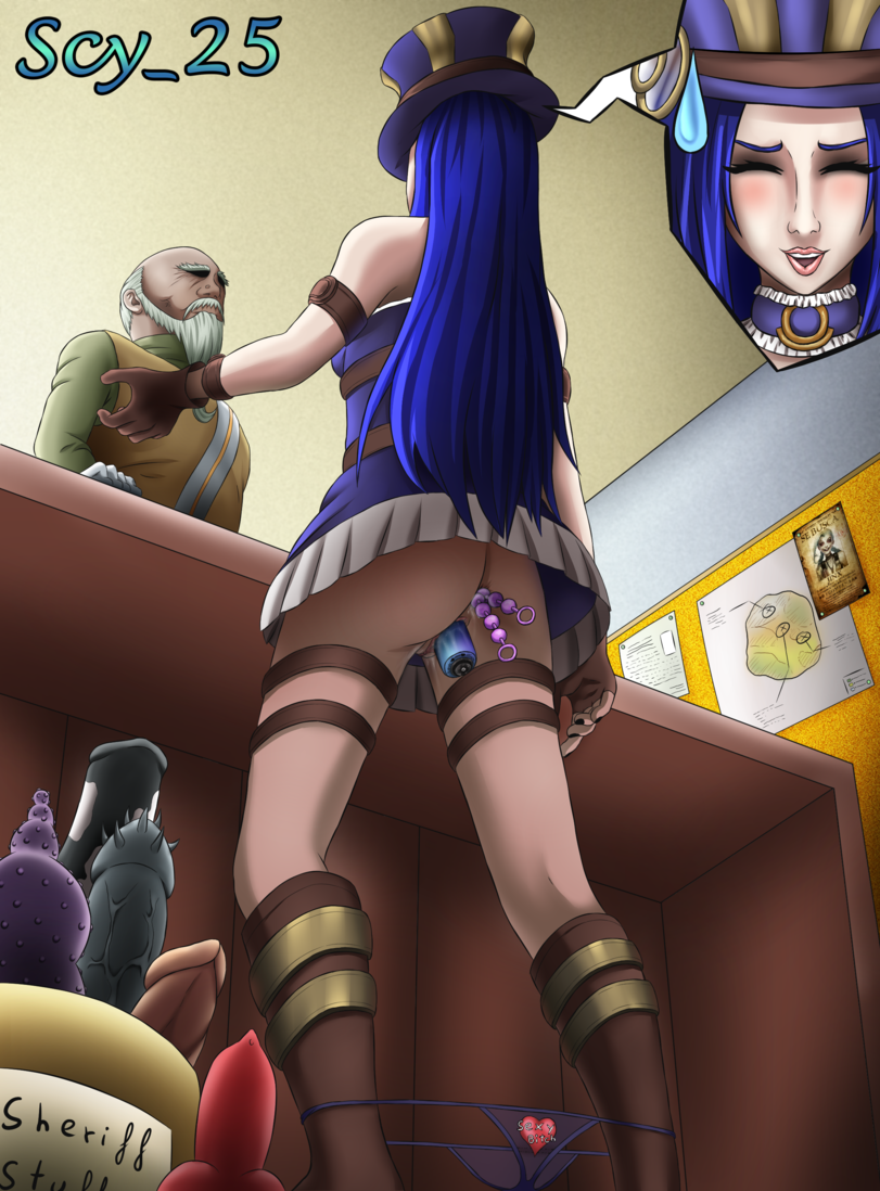 LoL porn r34 Caitlyn League of Legends Scy25