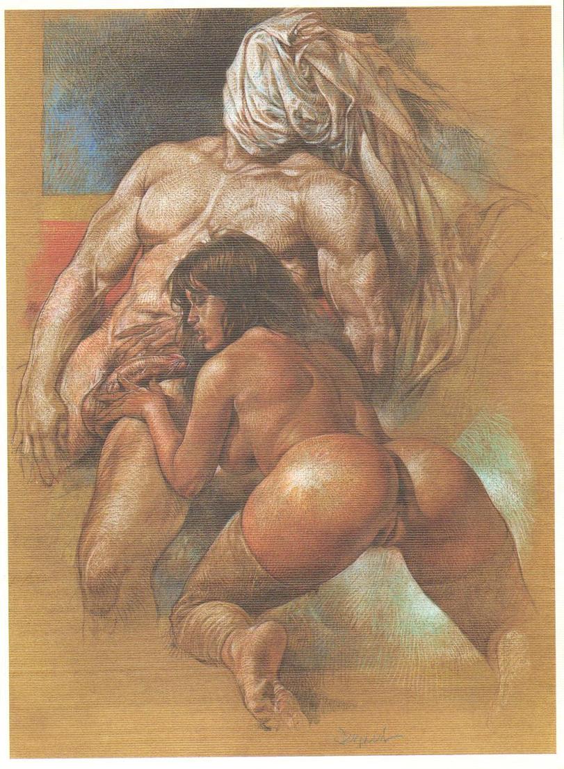 Classic Porn Art Paolo Eleuteri Serpieri artist